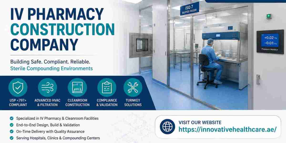 IV Pharmacy Construction Company for Sterile Facilities