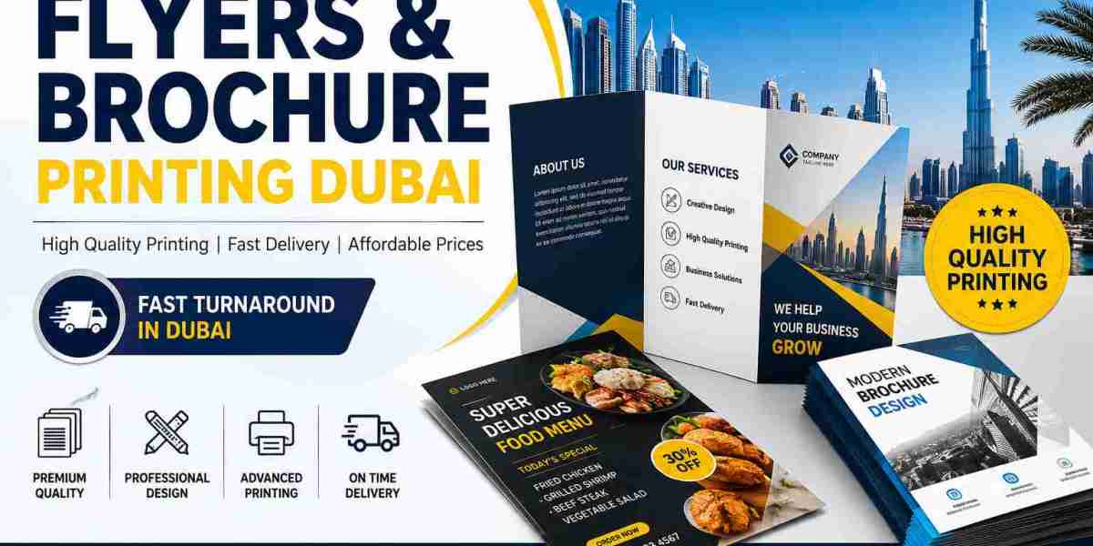 Flyers & Brochure Printing Dubai for Modern Businesses