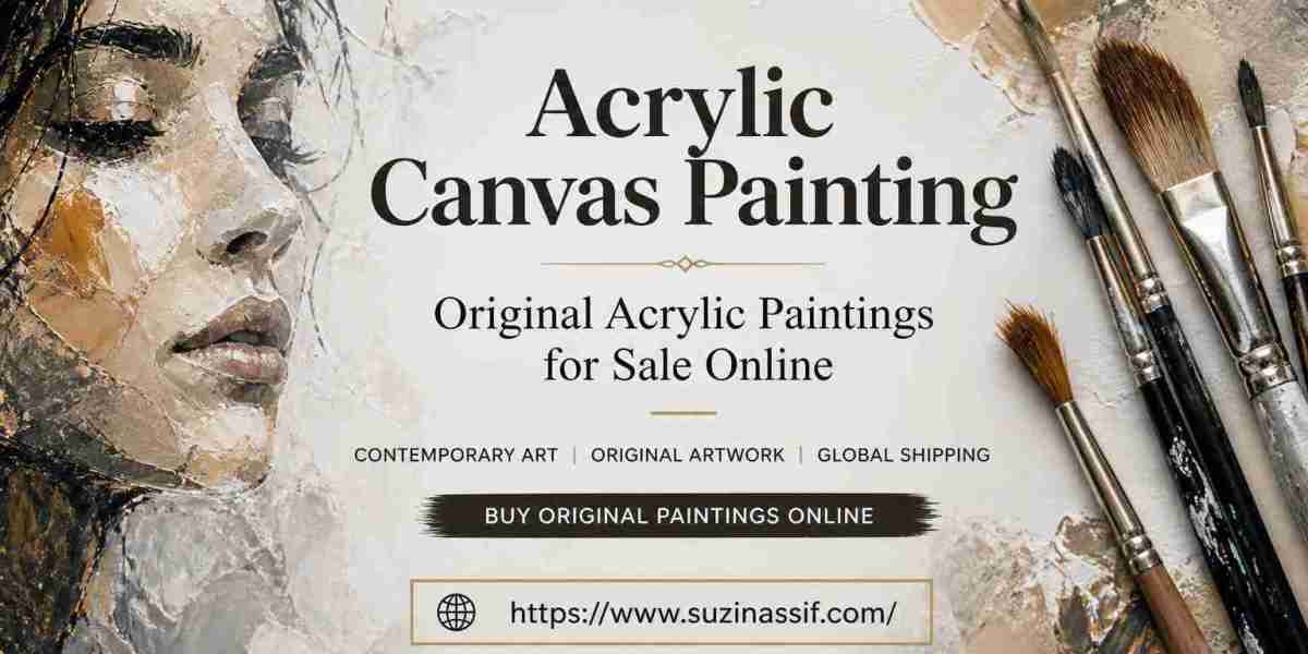 Acrylic Canvas Painting | Original Acrylic Paintings for Sale Online