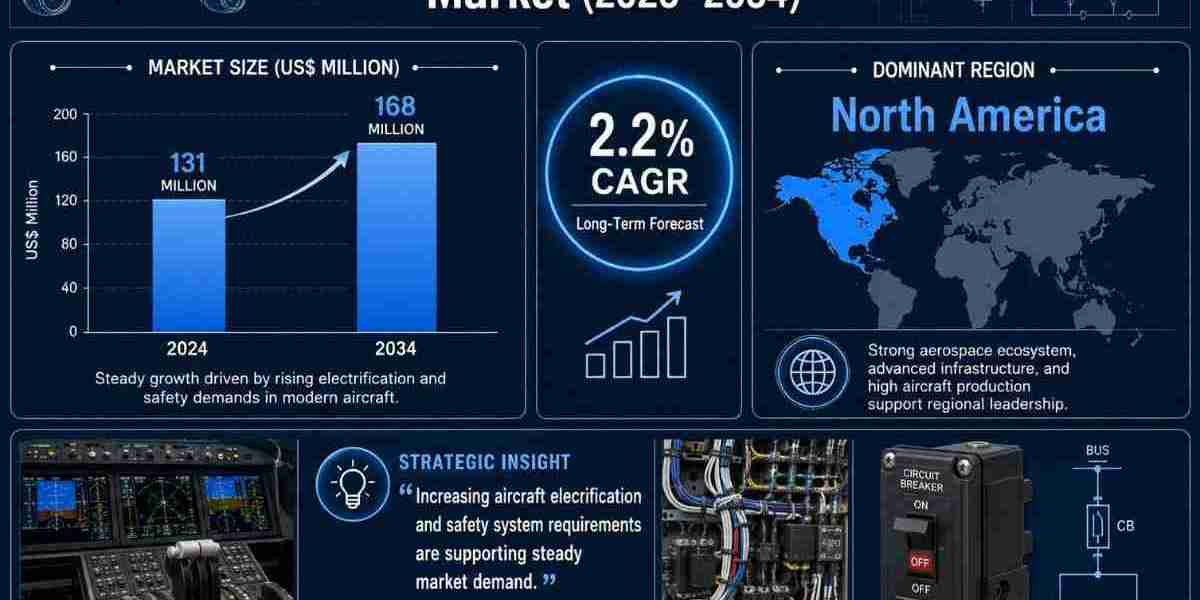 Aircraft Electrical Circuit Breakers Market Size, Growth, and Forecast Outlook Through 2034