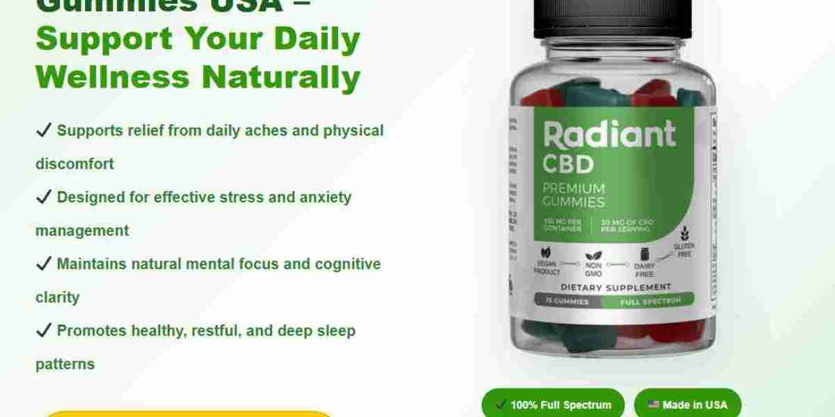Radiant CBD 450mg Gummies Review – No Fog Formula