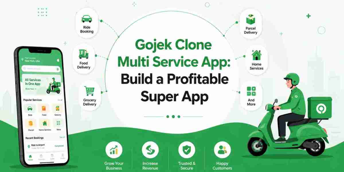 Gojek Clone Multi Service App: Build a Profitable Super App