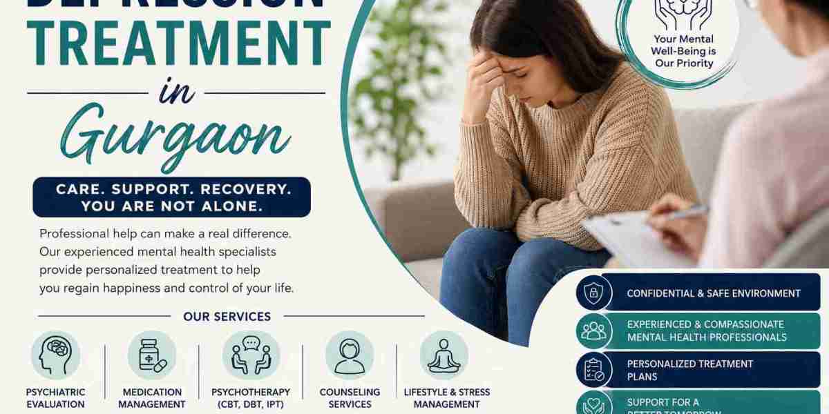 Depression Treatment in Gurgaon: Finding the Right Path to Recovery