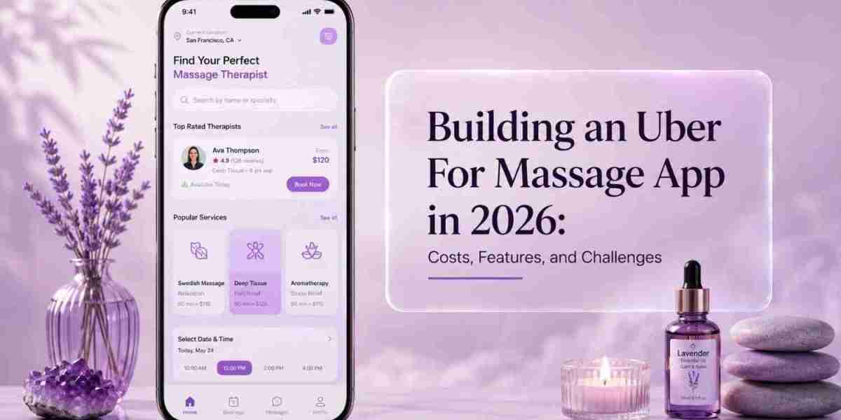 Building an Uber For Massage App in 2026: Costs, Features, and Challenges