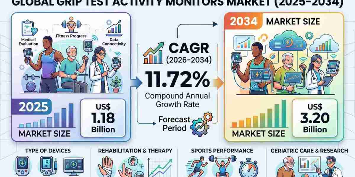 Grip Test Activity Monitors Market Growth Drivers and Future Opportunities 2026–2034
