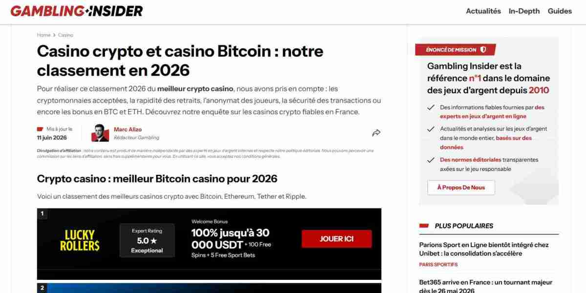 Casino en ligne crypto : guide complet sur l’univers des jeux d’argent numériques