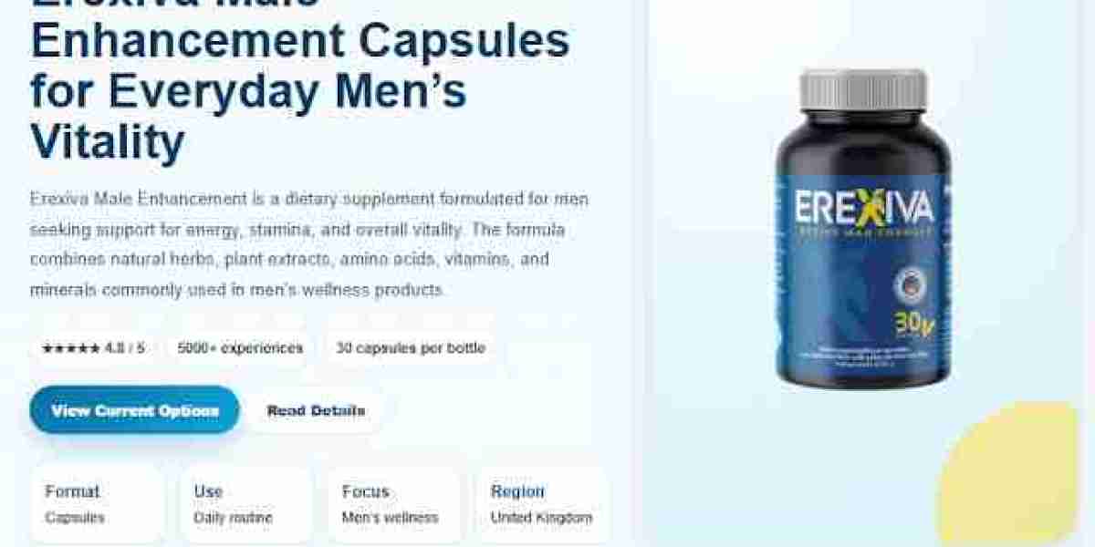 Erexiva Capsules: Ingredients, Benefits, Results, and Customer Feedback