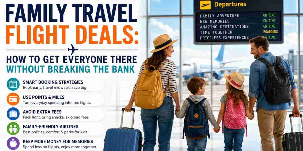 Family Travel Flight Deals: How to Get Everyone There Without Breaking the Bank