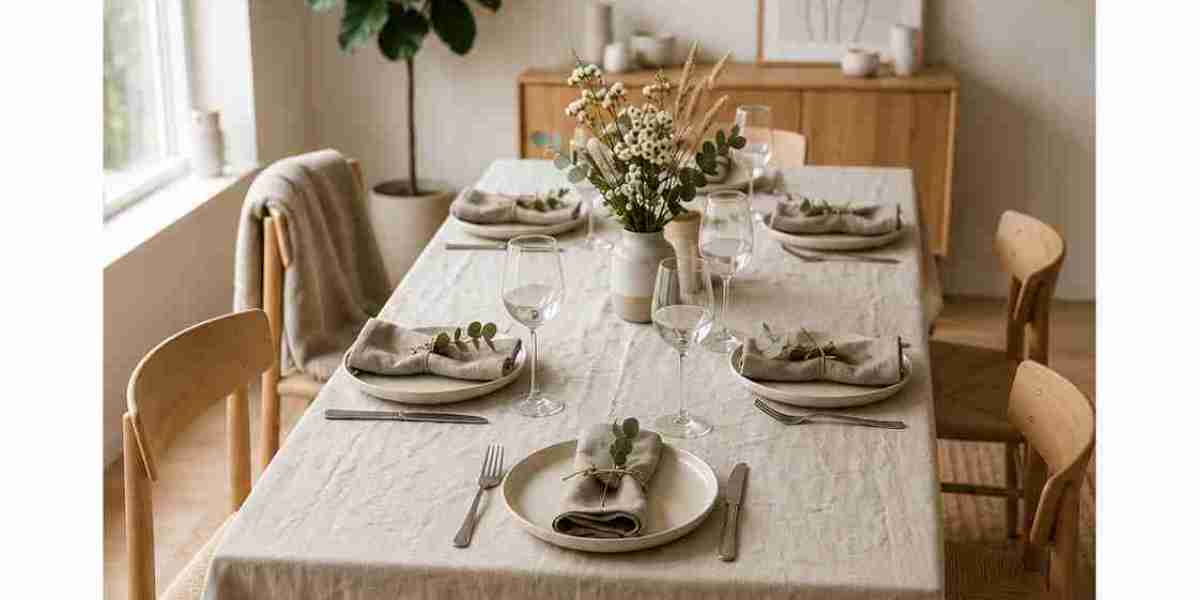 Tablecloth Trends That Are Transforming Modern Dining Rooms