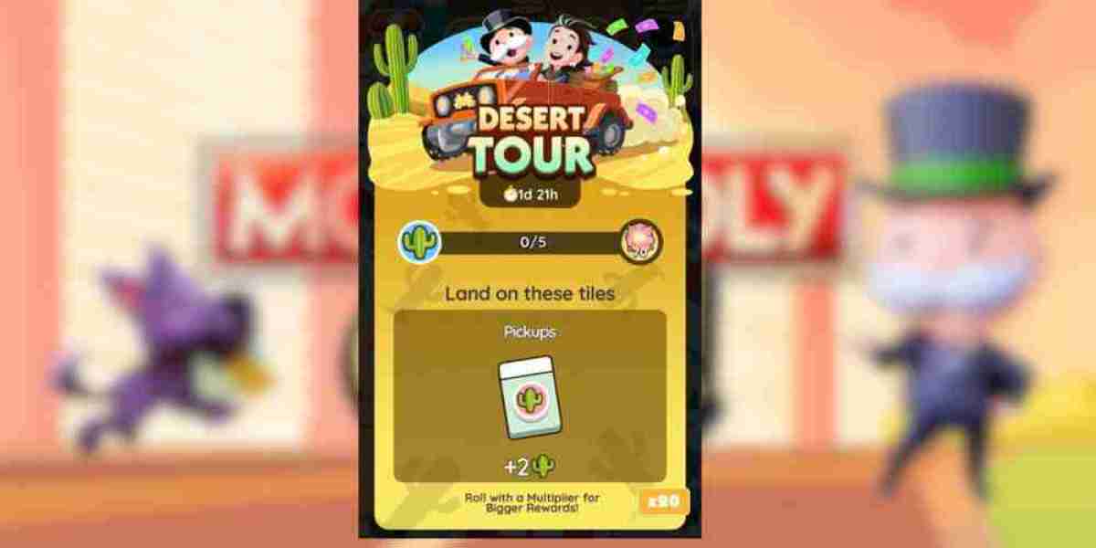 Desert Tour Monopoly GO: Rewards & Milestones