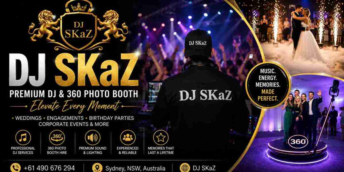 DJ SkaZ Expands DJ and 360 Photo Booth Hire Services for Weddings, Parties, and Corporate Events in Sydney