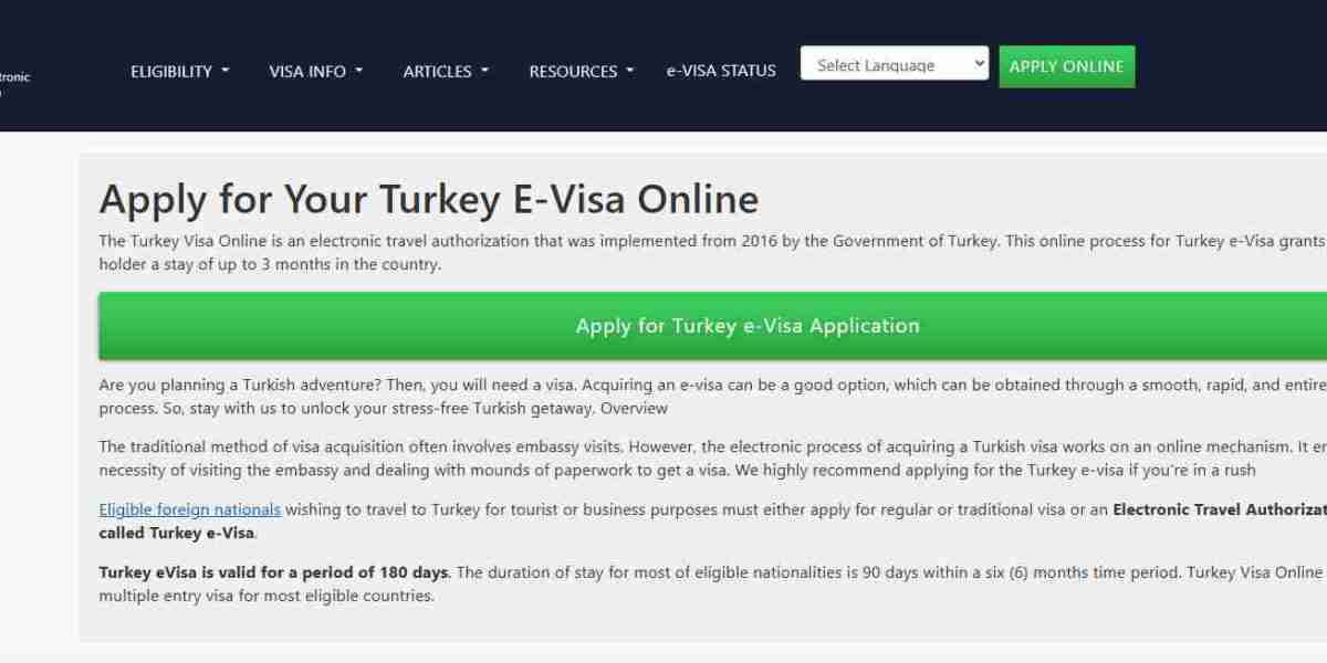 FOR UK CITIZENS - TURKEY Turkish Visa Application Online
