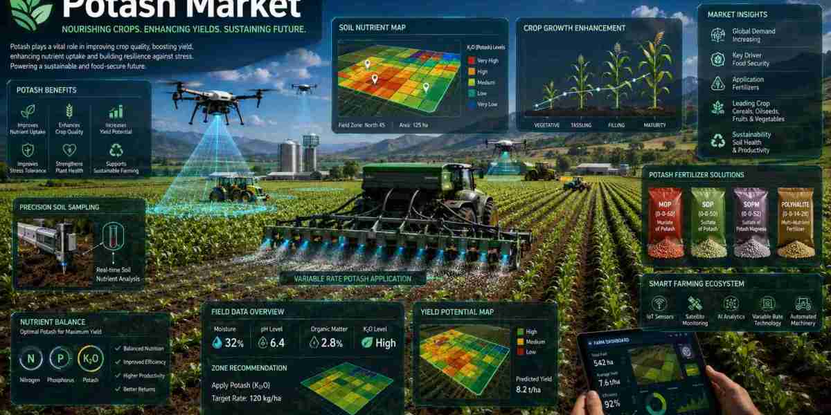 Potash Market Size to Reach USD 106.8 Billion by 2034