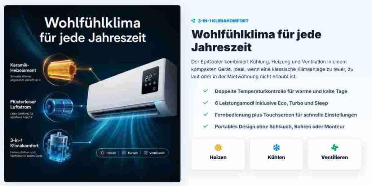 EpiCooler Deutschland – Kompaktes, tragbares und energiesparendes Kühlgerät