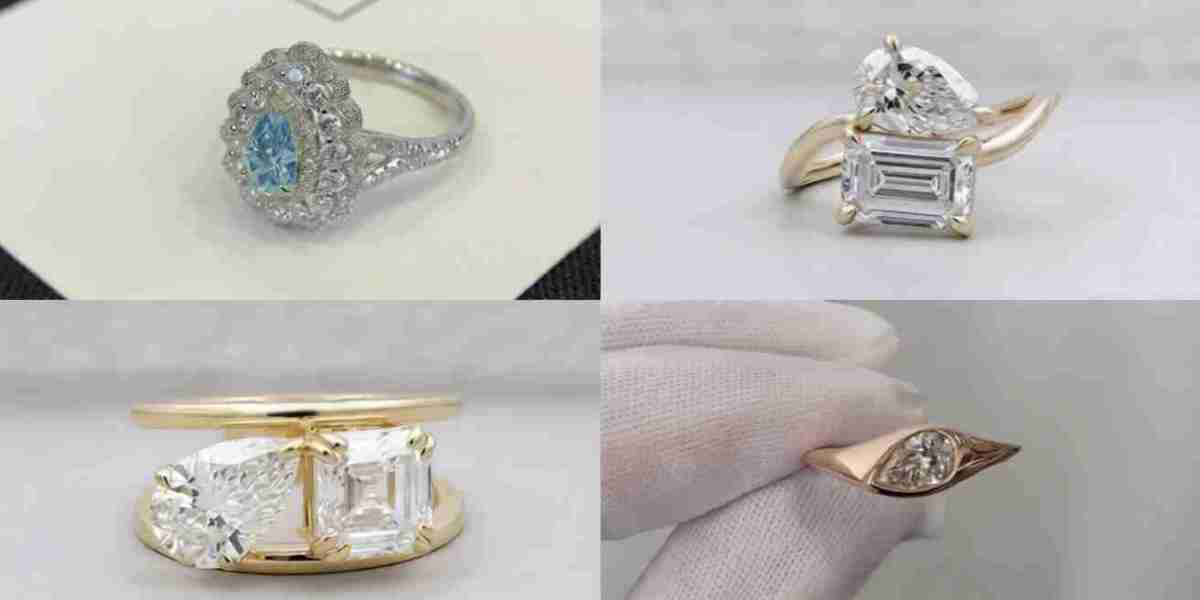 Why Pear Cut Lab Grown Diamond Rings Are Redefining Jewelry Design
