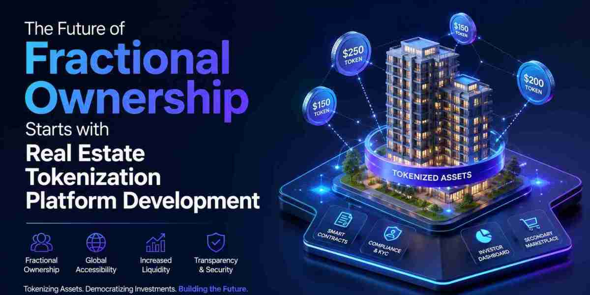 The Future of Fractional Ownership Starts with Real Estate Tokenization Platform Development