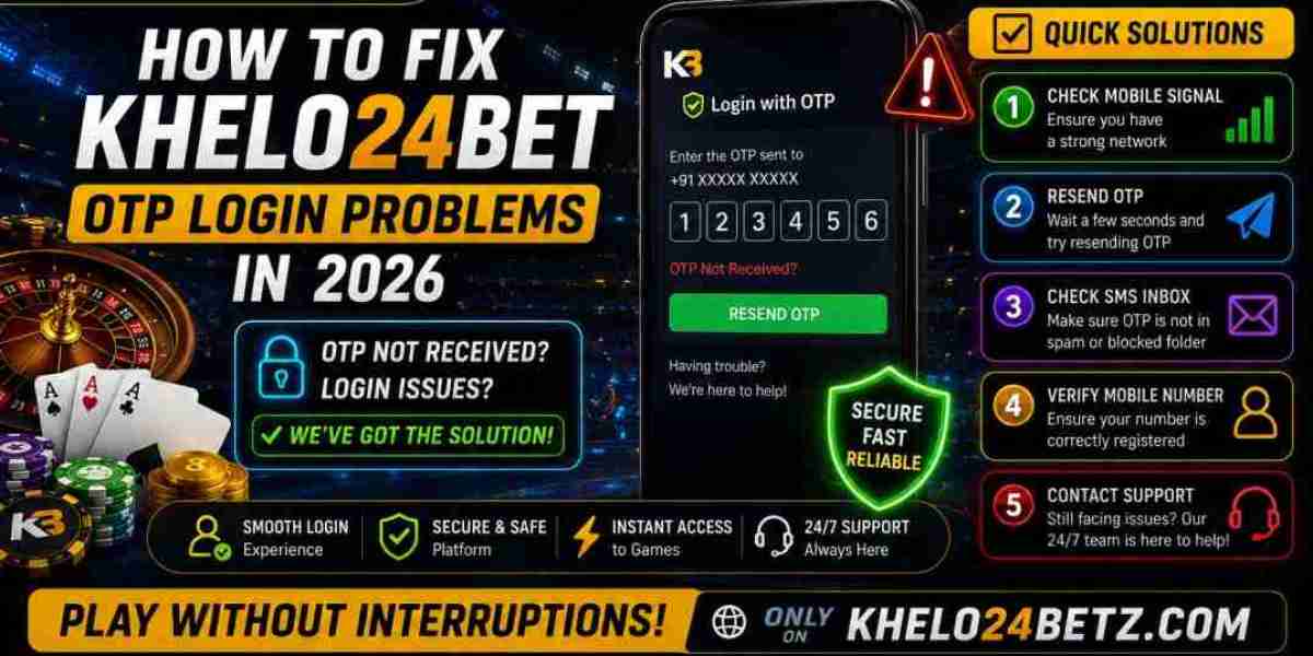 How to Fix Khelo24bet OTP Login Problems in 2026
