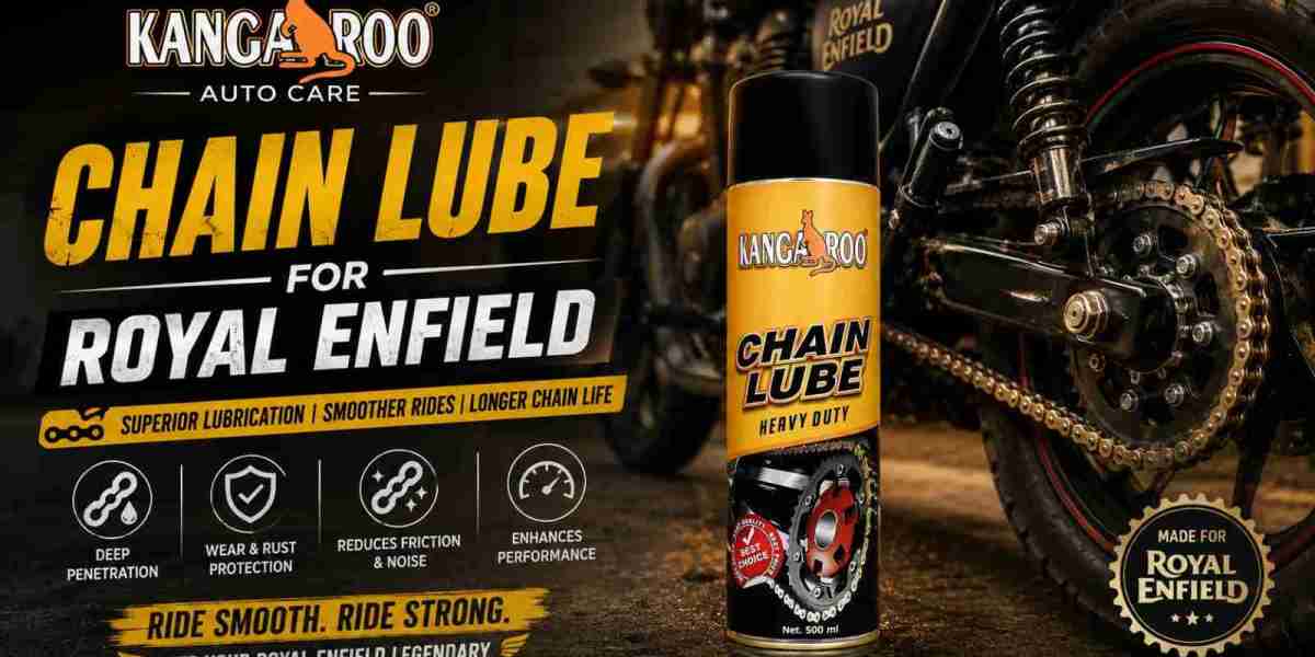 Chain Lube for Royal Enfield – Complete Guide for Better Chain Performance | Kangaroo Auto Care