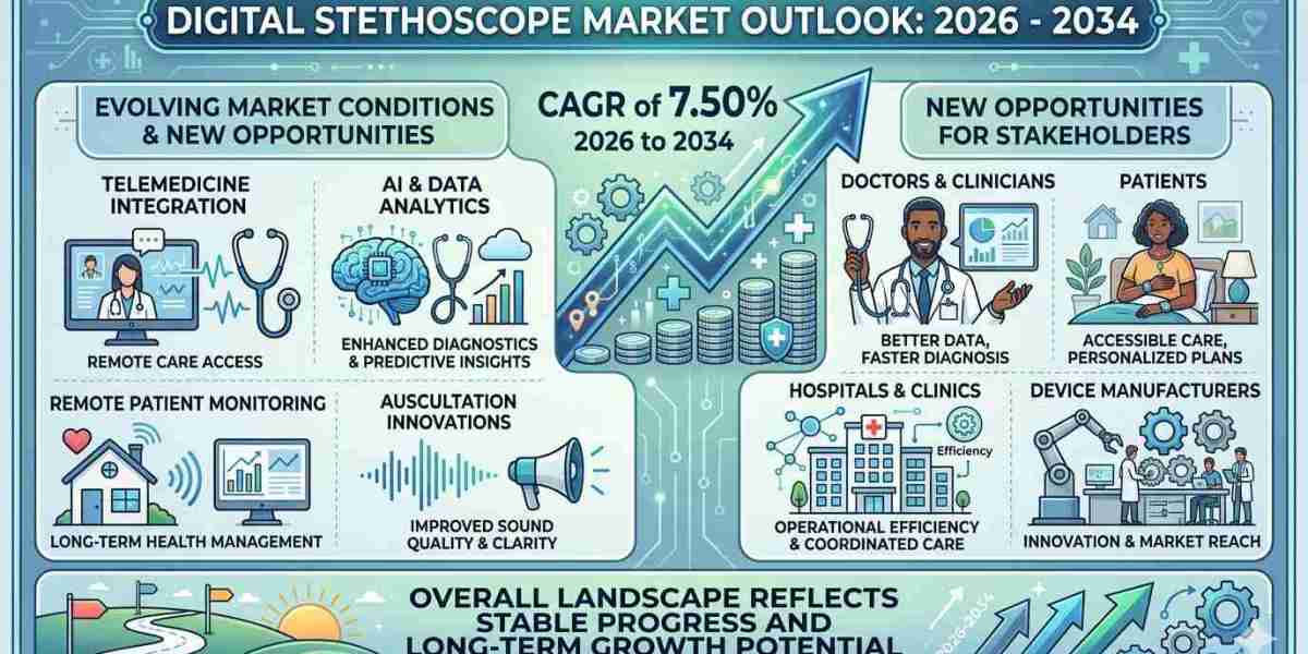 Digital Stethoscope Market Growth Drivers and Future Opportunities 2026–2034