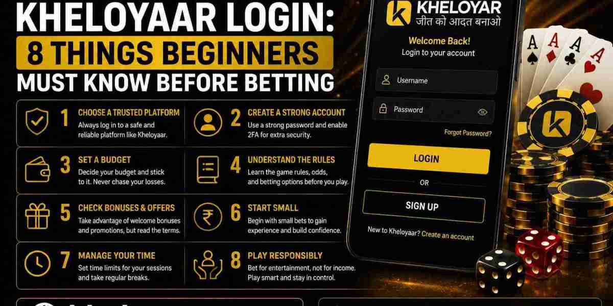 Kheloyaar Login: 8 Things Beginners Must Know Before Betting