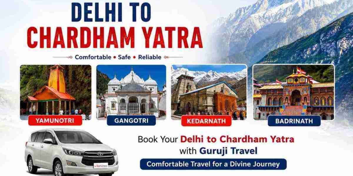 Delhi to Chardham Yatra Package from Delhi | Comfortable Family Travel with GurujiTravel