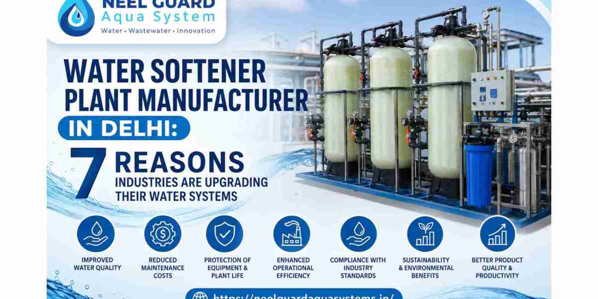 Water Softener Plant Manufacturer In Delhi: 7 Reasons Industries Are Upgrading Their Water Systems