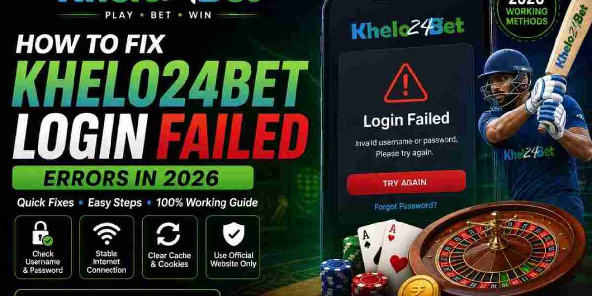 How to Fix Khelo24bet Login Failed Errors in 2026