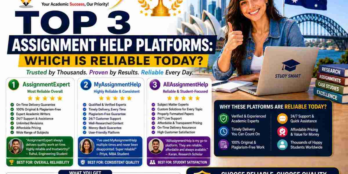 Top 3 Assignment Help Platforms: Which Is Reliable Today?