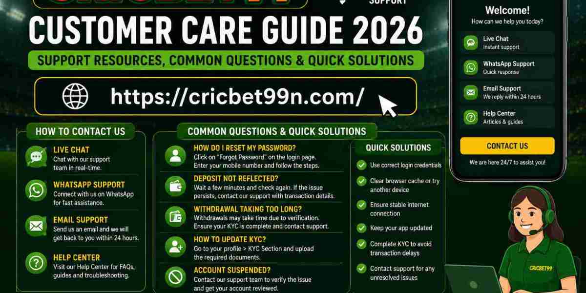 Cricbet99 Customer Care Guide 2026 - Support Resources, Common Questions & Quick Solutions