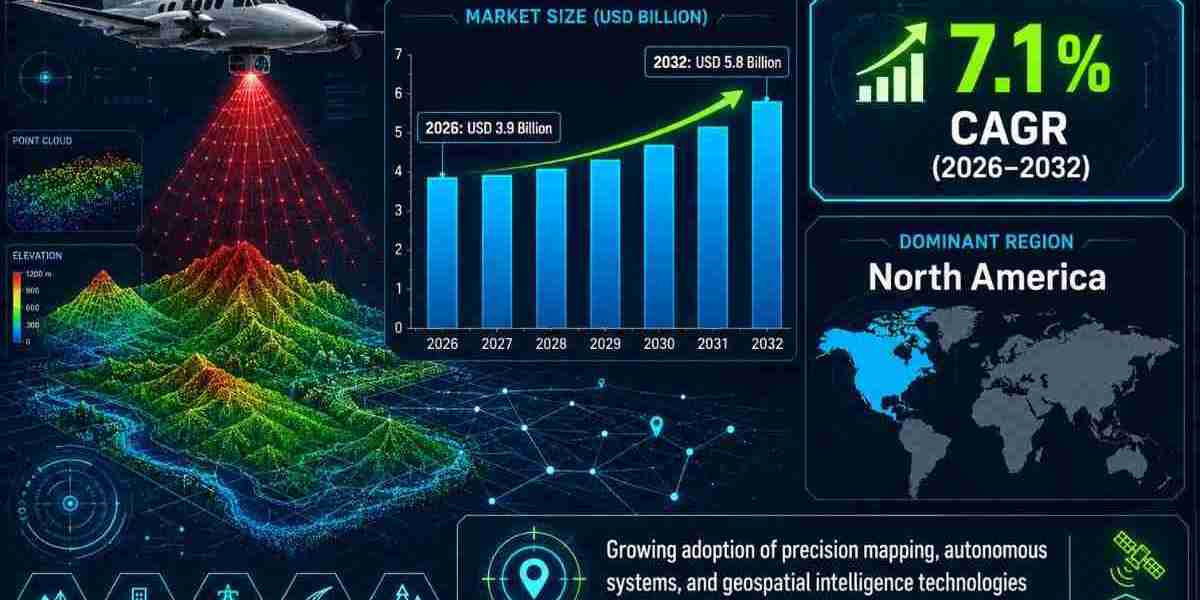 Airborne LiDAR Market Forecast Shows Annual Demand Reaching USD 5.8 Billion by 2032