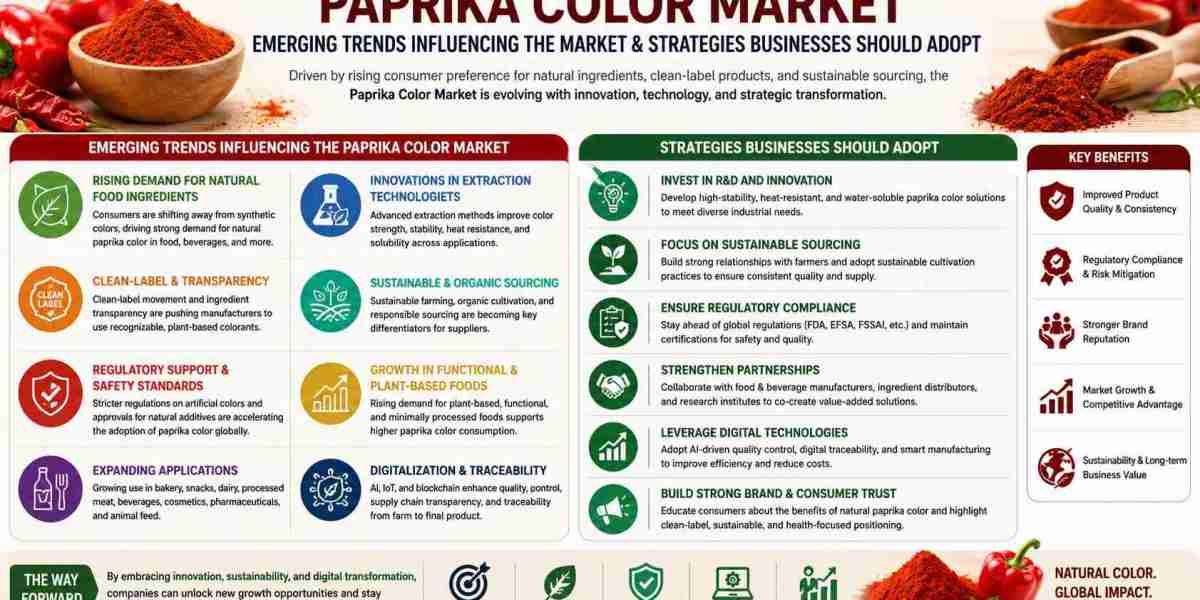 Paprika Color Market Share, Demand, Growth Drivers & Future Outlook