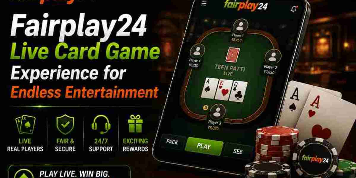 Fairplay24 Live Card Game Experience for Endless Entertainment