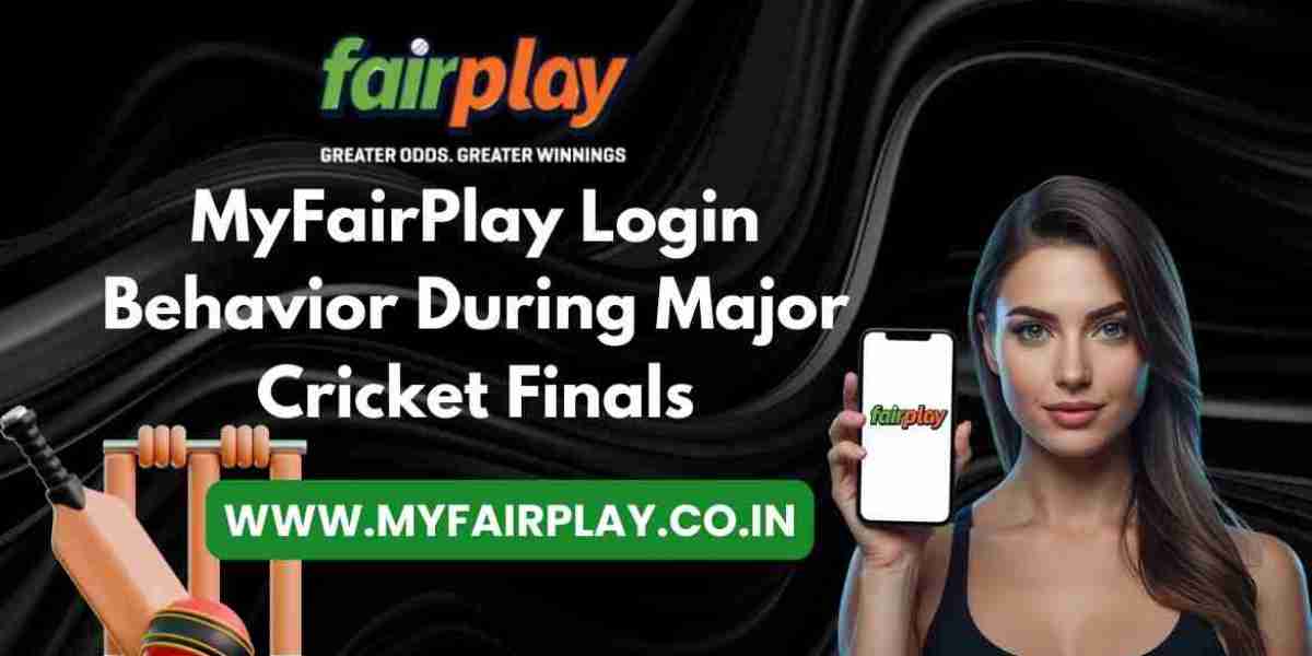 MyFairPlay Login Behavior During Major Cricket Finals