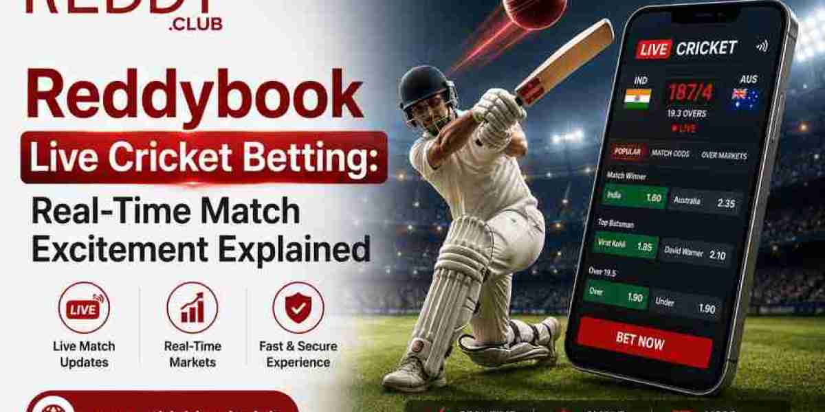 Reddybook Live Cricket Betting: Real-Time Match Excitement Explained