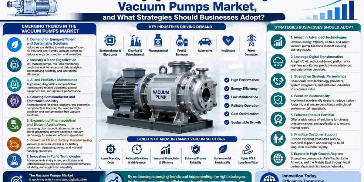 Vacuum Pumps Market Size, Share, Growth, Trends and Forecast