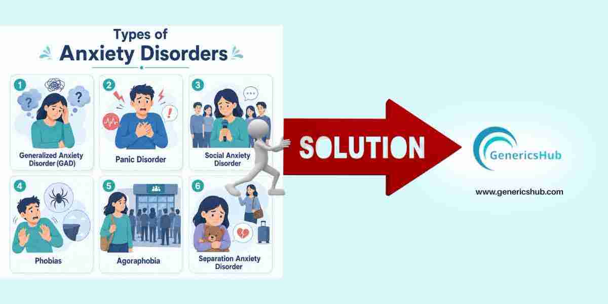 What Are the Different Types of Anxiety Disorders? The Top 6 Explained