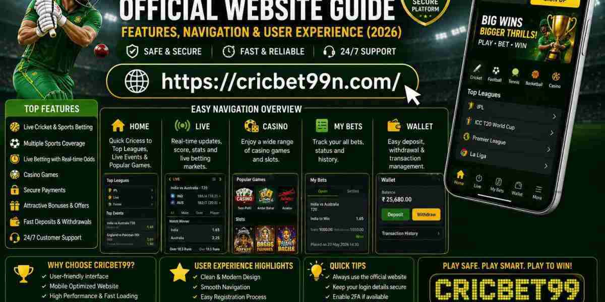 Cricbet99 Official Website Guide: Features, Navigation & User Experience (2026)