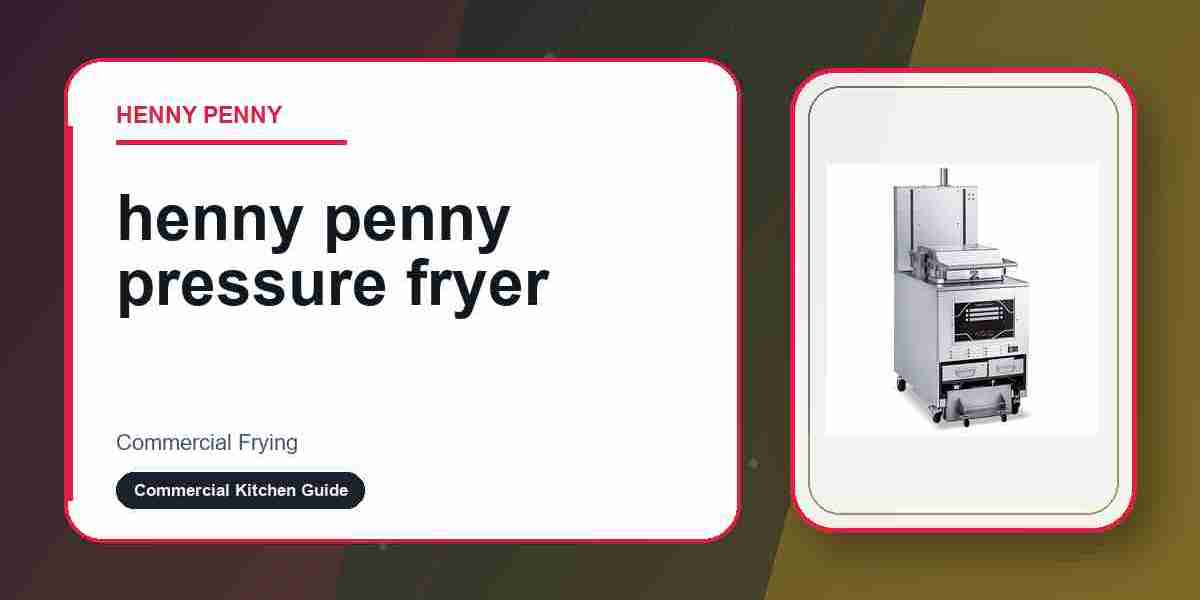 How to Evaluate henny penny pressure fryer for a Working Kitchen