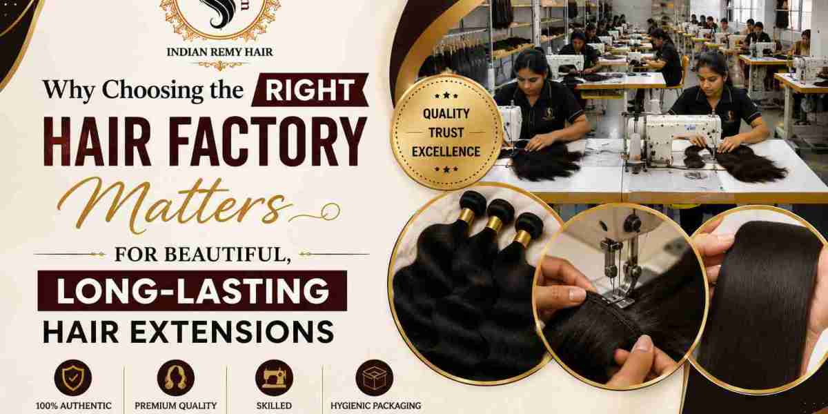 The Secret Behind Gorgeous Hair Extensions? It All Starts with the Right Hair Factory
