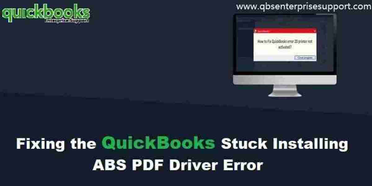Fix QuickBooks ABS PDF Driver Installation Error Code 1603