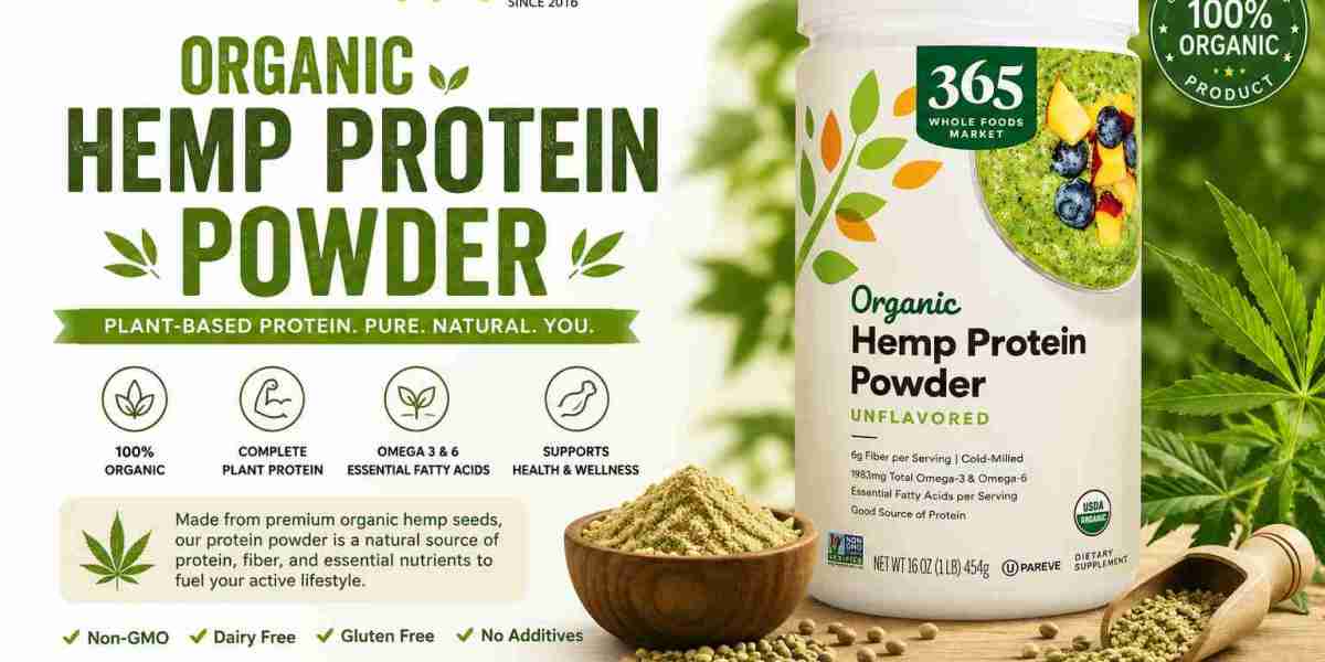 Organic Hemp Protein Powder: A Clean Plant-Based Superfood for Everyday Nutrition