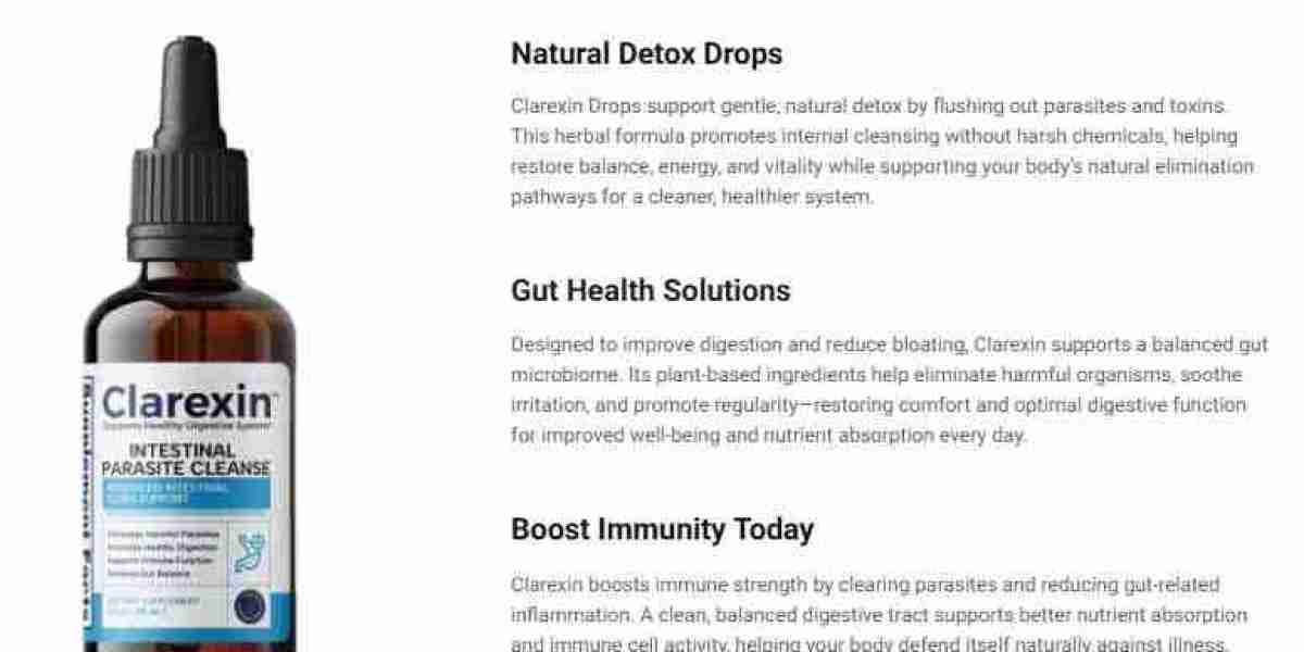 How do Clarexin Drops work in the body?