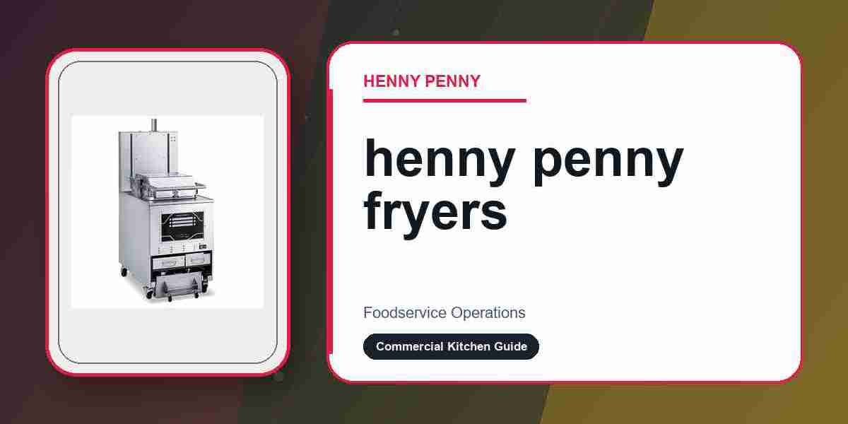 Commercial Kitchen Considerations for henny penny fryers