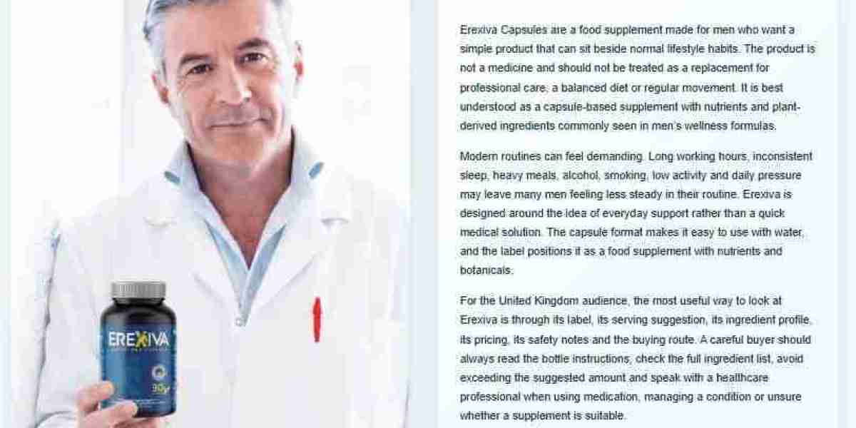 Erexiva Male Enhancement | Daily Men's Vitality & Wellness Formula