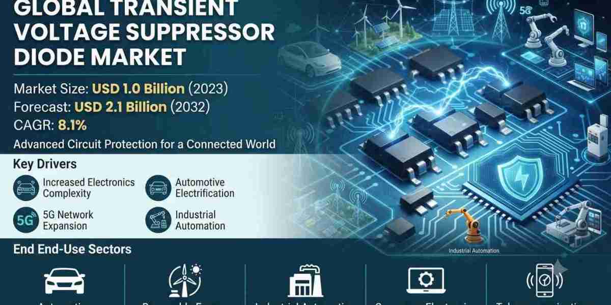 Transient Voltage Suppressor Diode Market Size, Growth & Forecast 2032