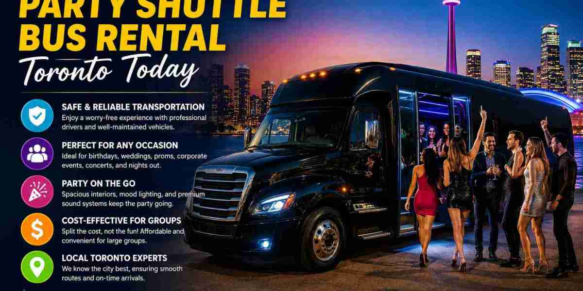 Top Reasons to Book a Party Shuttle Bus Rental Toronto Today