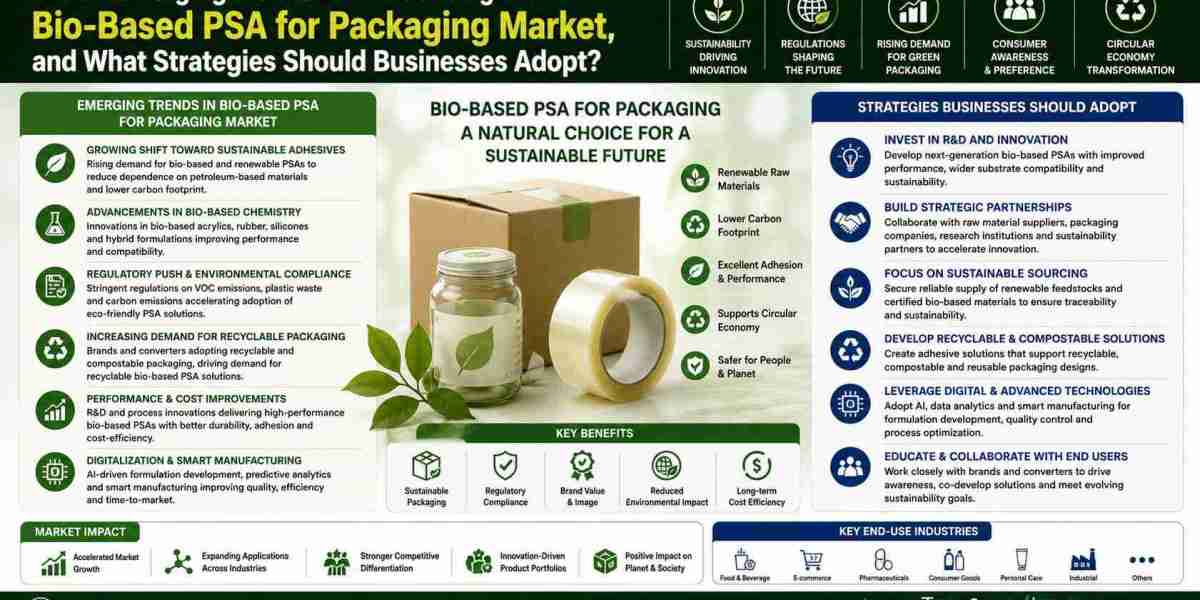 Bio-Based PSA for Packaging Market Demand, Growth Drivers & Forecast