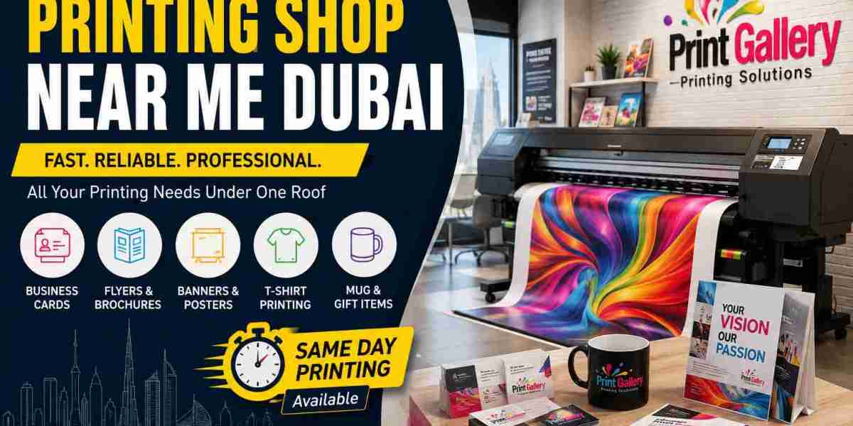 Printing Shop Near Me Dubai: How to Find Quality Printing Services Fast