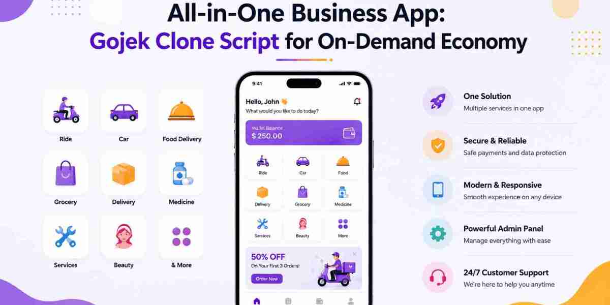 All-in-One Business App: Gojek Clone Script for On-Demand Economy