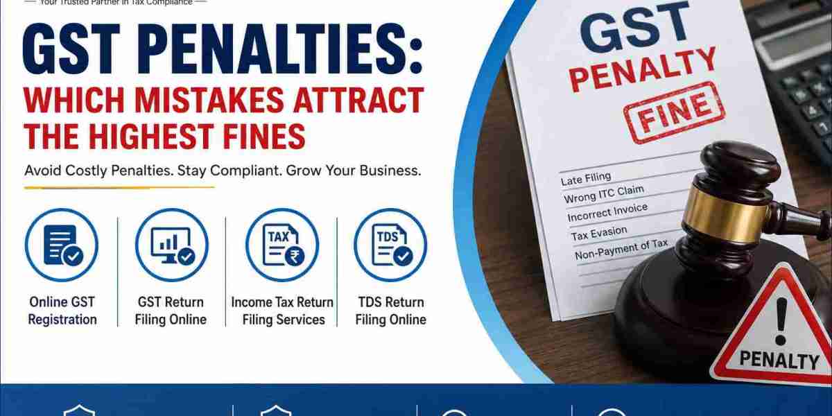 GST Penalties: Which Mistakes Attract the Highest Fines?